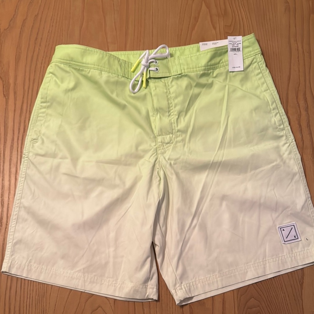 American Eagle Outfitters Yellow Board Shorts